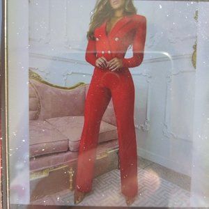 Sexy women's jumpsuit size medium